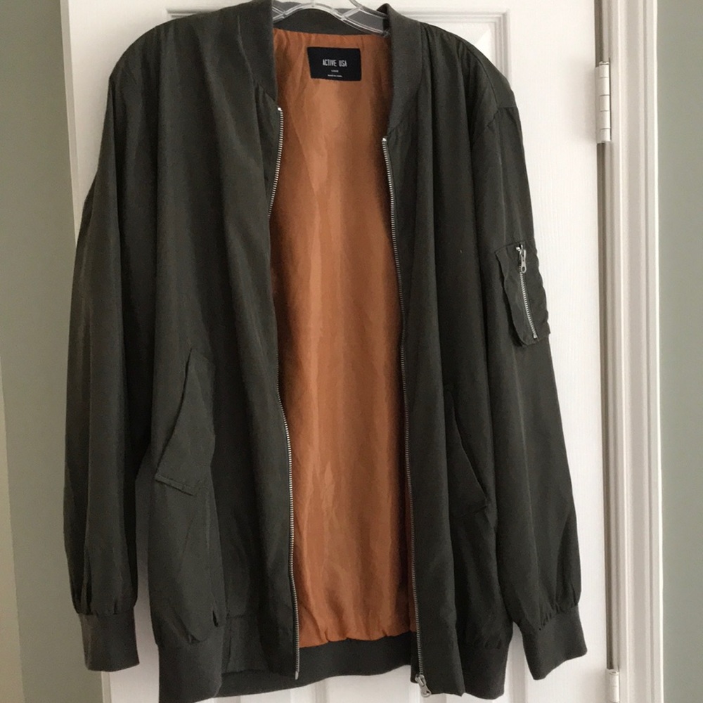 Army Green bomber jacket